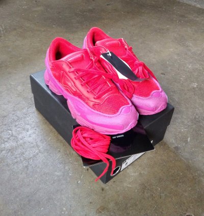 Adidas Raf Simons Ozweego Red Purple Size 8 F34265