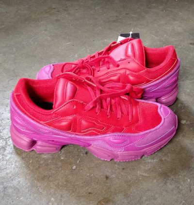 Adidas Raf Simons Ozweego Red Purple Size 8 F34265