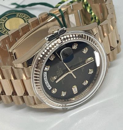 Rolex Day-date 36 President New Chocolate Dial Diamonds