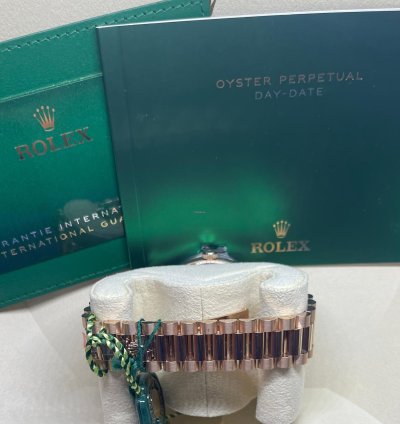 Rolex Day-date 36 President New Chocolate Dial Diamonds