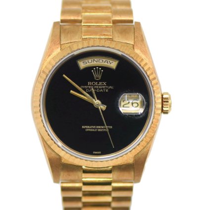 Rolex Day-date 36 President Onyx Unpolished