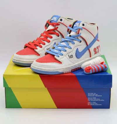 Dh7683-100 Magnus Walker Nike Sb Dunk High 1971 Porche 911 T 277