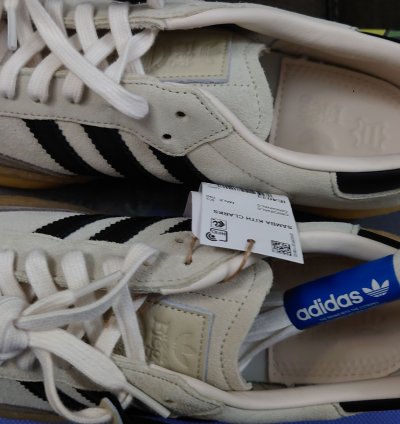Adidas Ronnie Fieg Clarks 8th Street Samba White Black