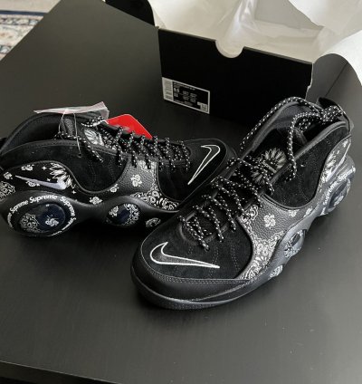 Supreme Nike Air Zoom Air Flight 95 Size 9 5 Black