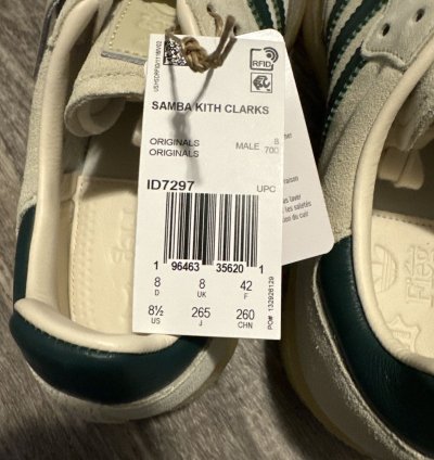 Adidas Samba Kith Clarks