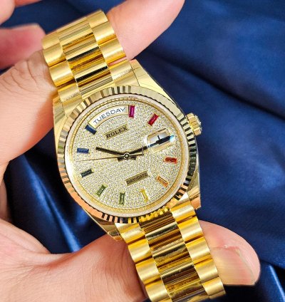 Rolex Day-date 36 Rainbow Dail Unworn
