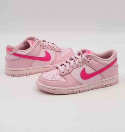 Dh9765-600 Nike Gs Dunk Low Triple Pink