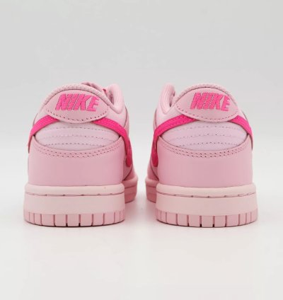 Dh9765-600 Nike Gs Dunk Low Triple Pink