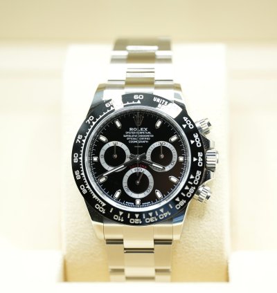 Rolex Daytona 2023 Daytona Cosmograph Black Dial Unworn Box And Papers 116500ln