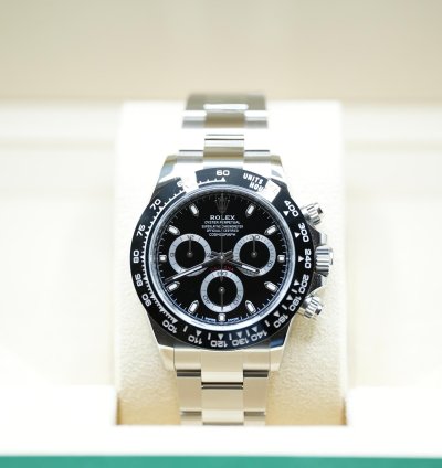 Rolex Daytona 2023 Daytona Cosmograph Black Dial Unworn Box And Papers 116500ln