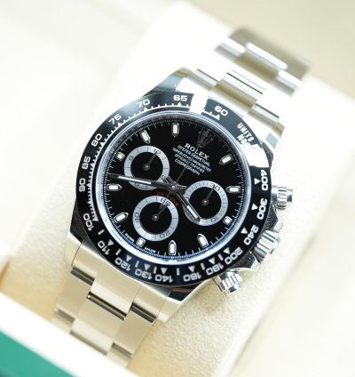 Rolex Daytona 2023 Daytona Cosmograph Black Dial Unworn Box And Papers 116500ln