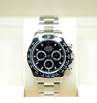 Rolex Daytona 2023 Daytona Cosmograph Black Dial Unworn Box And Papers 116500ln