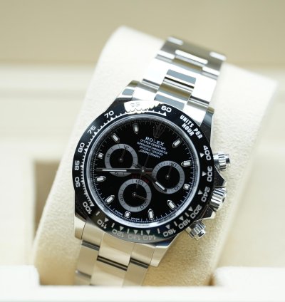 Rolex Daytona 2023 Daytona Cosmograph Black Dial Unworn Box And Papers 116500ln