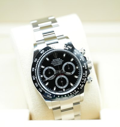 Rolex Daytona 2023 Daytona Cosmograph Black Dial Unworn Box And Papers 116500ln