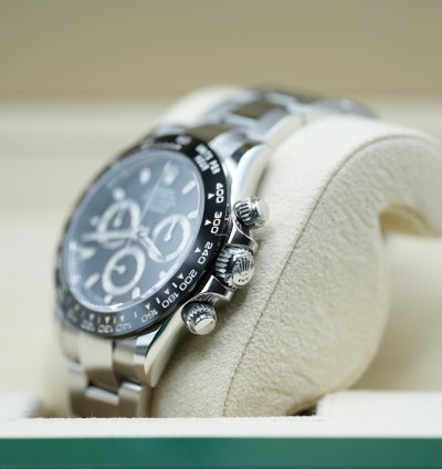 Rolex Daytona 2023 Daytona Cosmograph Black Dial Unworn Box And Papers 116500ln