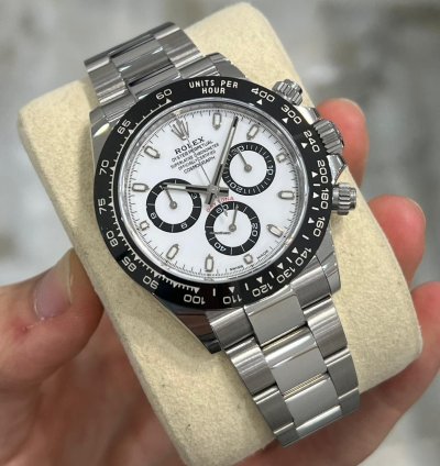 Rolex Daytona 2023 Daytona Cosmograph Panda Unworn Box And Papers 116500ln
