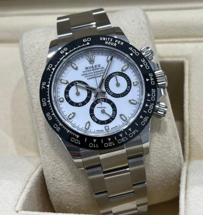Rolex Daytona 2023 Daytona Cosmograph Panda Unworn Box And Papers 116500ln