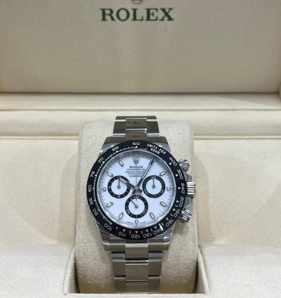 Rolex Daytona 2023 Daytona Cosmograph Panda Unworn Box And Papers 116500ln