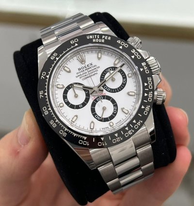Rolex Daytona 2023 Daytona Cosmograph Panda Unworn Box And Papers 116500ln