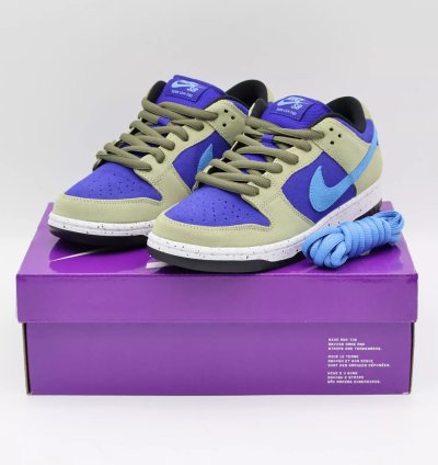 Bq6817-301 Nike Sb Dunk Low Acg Celadon Tan Light Blue Coast Concord