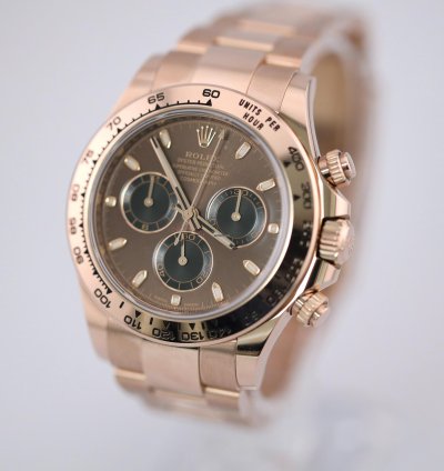 Rolex Daytona 2023 Daytona Rose Gold Chocolate Dial 116505