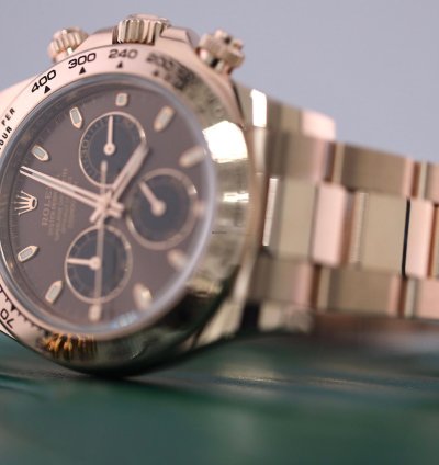 Rolex Daytona 2023 Daytona Rose Gold Chocolate Dial 116505
