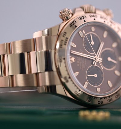 Rolex Daytona 2023 Daytona Rose Gold Chocolate Dial 116505