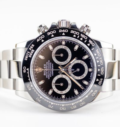 Rolex Daytona 2023 Daytona Stainless Steel Black Black Ceramic 116500ln