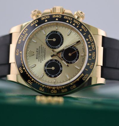 Rolex Daytona 2023 Daytona Yellow Gold Oysterflex Pikachu Dial 126518ln