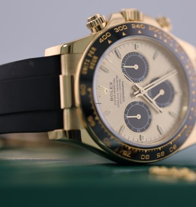Rolex Daytona 2023 Daytona Yellow Gold Oysterflex Pikachu Dial 126518ln