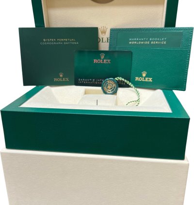 Rolex Daytona 2023 New Papers Rolex Daytona 40mm Champagne 18k Gold Yml Watch 126508 Box