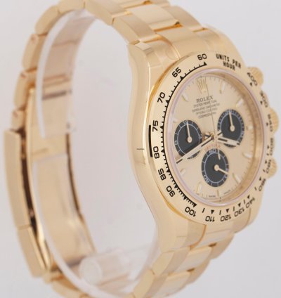 Rolex Daytona 2023 New Papers Rolex Daytona 40mm Champagne 18k Gold Yml Watch 126508 Box