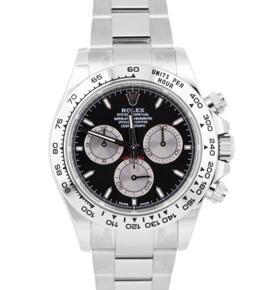 Rolex Daytona 2023 New Papers Rolex Daytona Cosmograph Black 18k White Gold 40mm 126509 Box