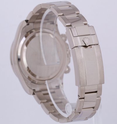 Rolex Daytona 2023 New Papers Rolex Daytona Cosmograph Black 18k White Gold 40mm 126509 Box