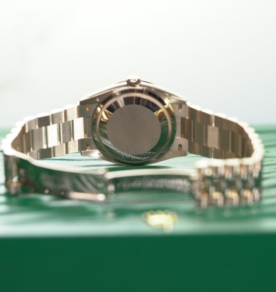 Rolex Day-date 36 Rose Gold 36mm Factory Mother Of Pearl Diamond President 128345rbr