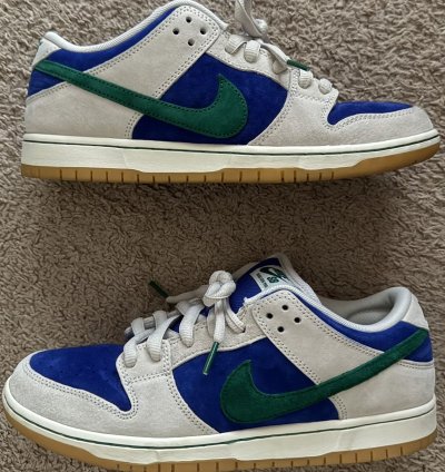 Nike Sb Hyper Royal Malachite Dunk Low