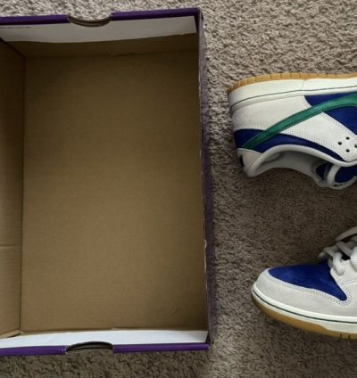 Nike Sb Hyper Royal Malachite Dunk Low