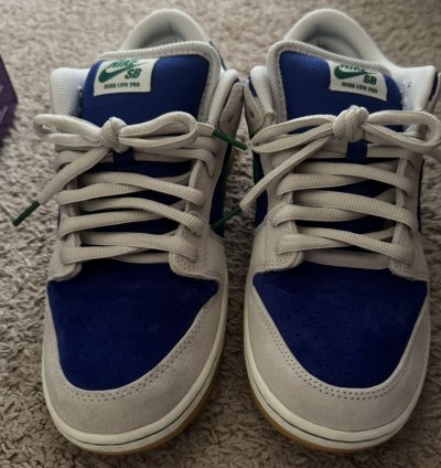 Nike Sb Hyper Royal Malachite Dunk Low