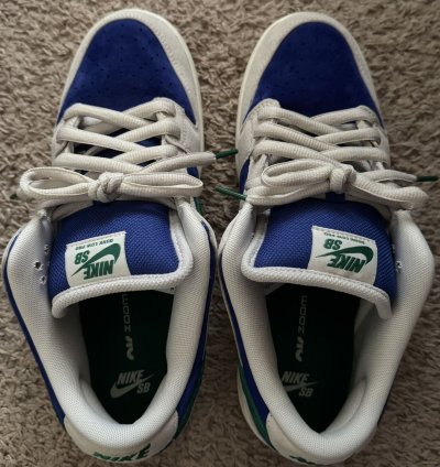 Nike Sb Hyper Royal Malachite Dunk Low