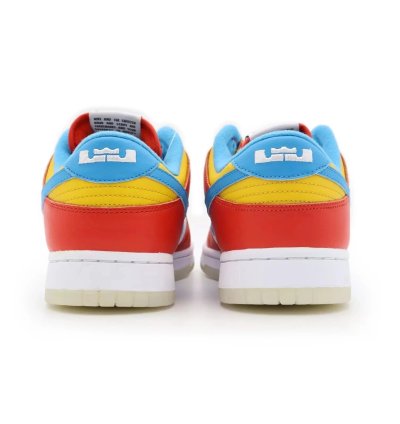 Dh8009-600 Nike Dunk Low Lebron James Fruity Pebbles Habanero Red