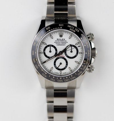Rolex Daytona 2023 New Reference Daytona Stainless Steel Panda 126500ln