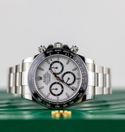 Rolex Daytona 2023 New Reference Daytona Stainless Steel Panda 126500ln