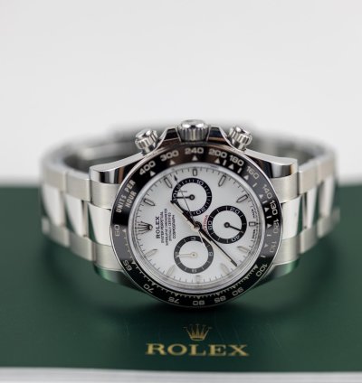 Rolex Daytona 2023 New Reference Daytona Stainless Steel Panda 126500ln