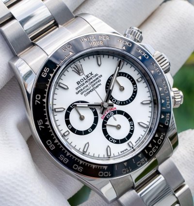 Rolex Daytona 2023 Rolex Daytona 126500ln White Dial 40mm
