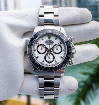 Rolex Daytona 2023 Rolex Daytona 126500ln White Dial 40mm
