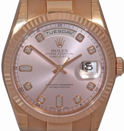 Rolex Day-date 36 Rose Gold New Old Stock