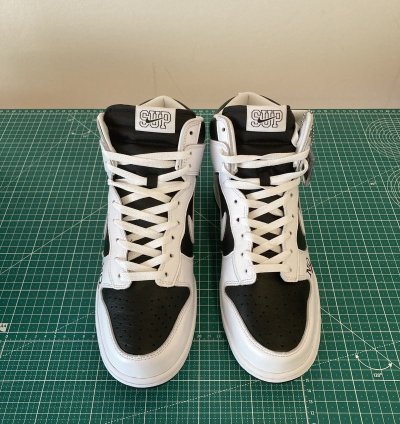 Supreme Nike Dunk High By Any Means New White Us 10 5
