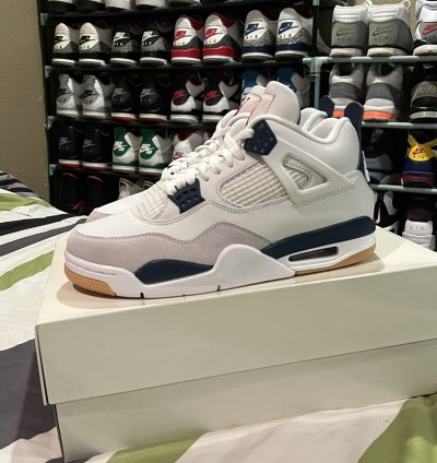 Nike Sb Jordan 4 Navy