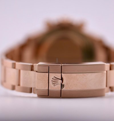 Rolex Daytona 2023 Rolex Daytona Rose Gold Chocolate Dial 116505