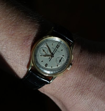Patek Philippe Chronograph 1947 18k Ygold Ref 130
